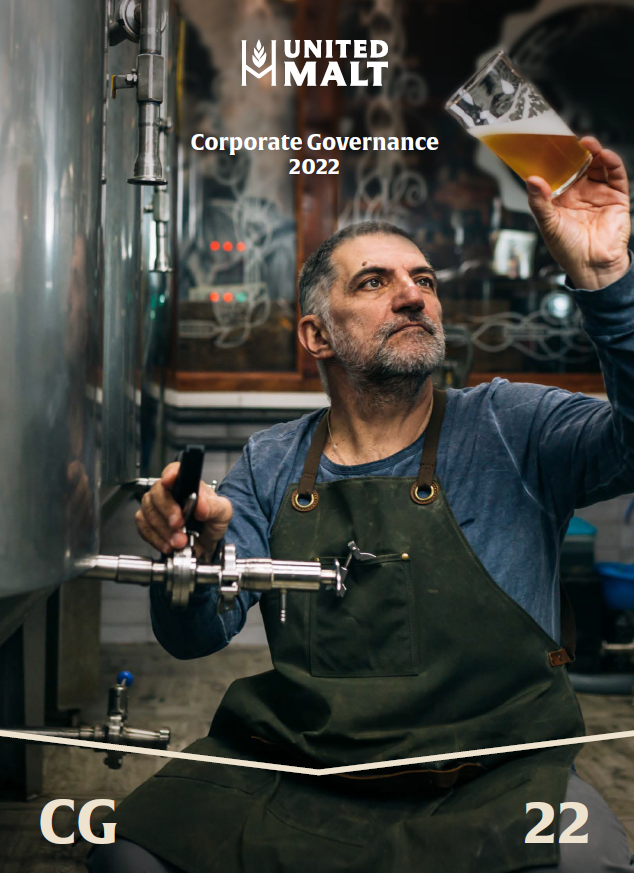 Cover of FY 21 United Malt Group Corporate Governance Statement